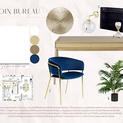 Exemple de Moodboard attaché à un compte-rendu