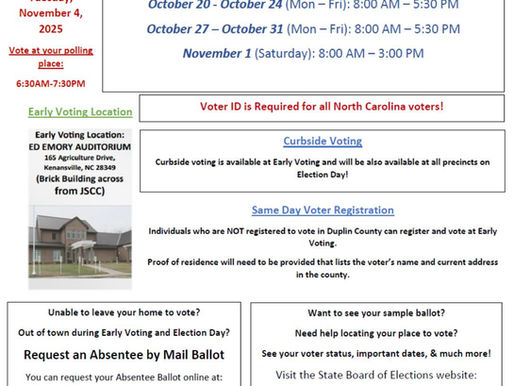 2025 Municipal Election is Today! 🗳️⬇️