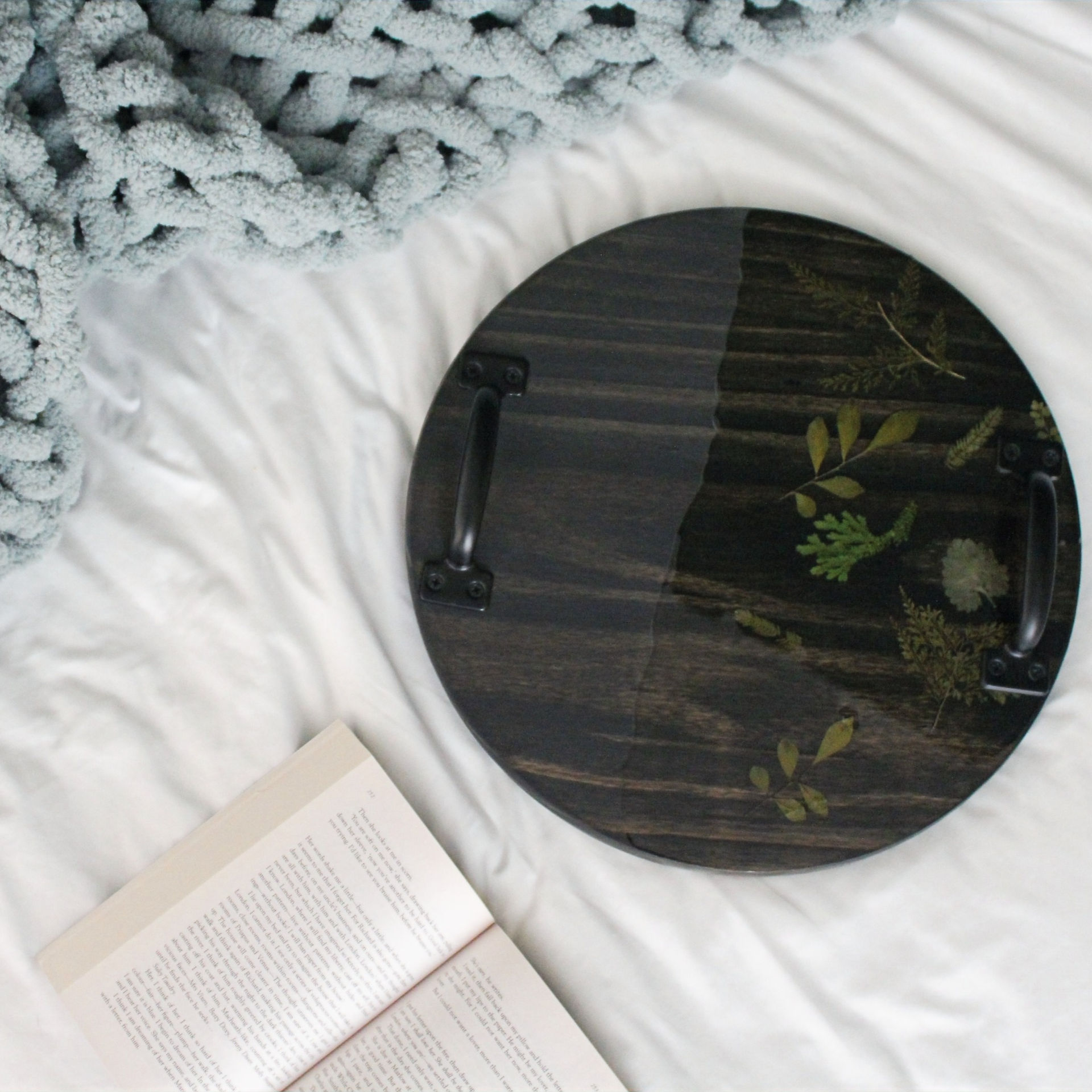 Evergreen Serving Tray