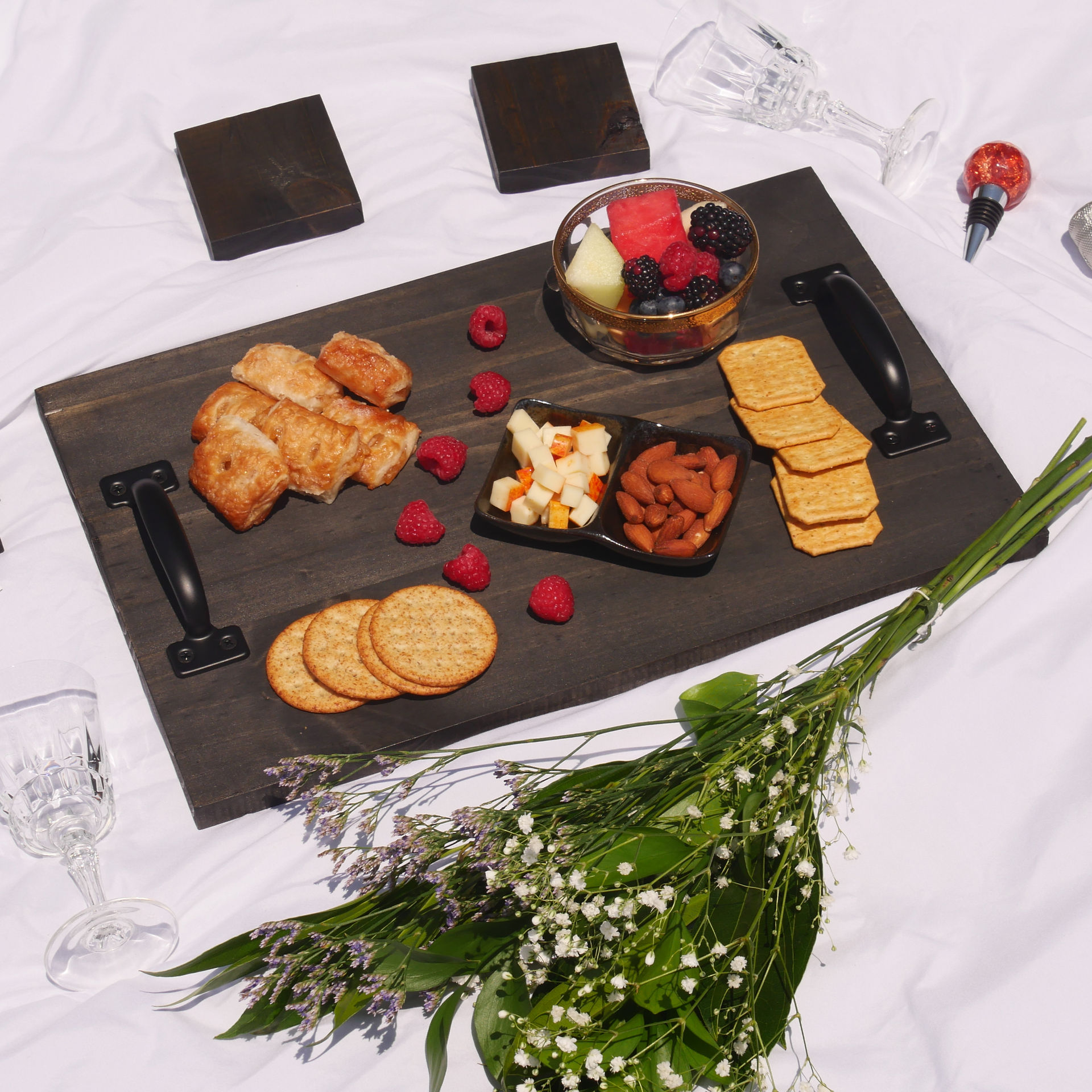 Charcoal Charcuterie Board