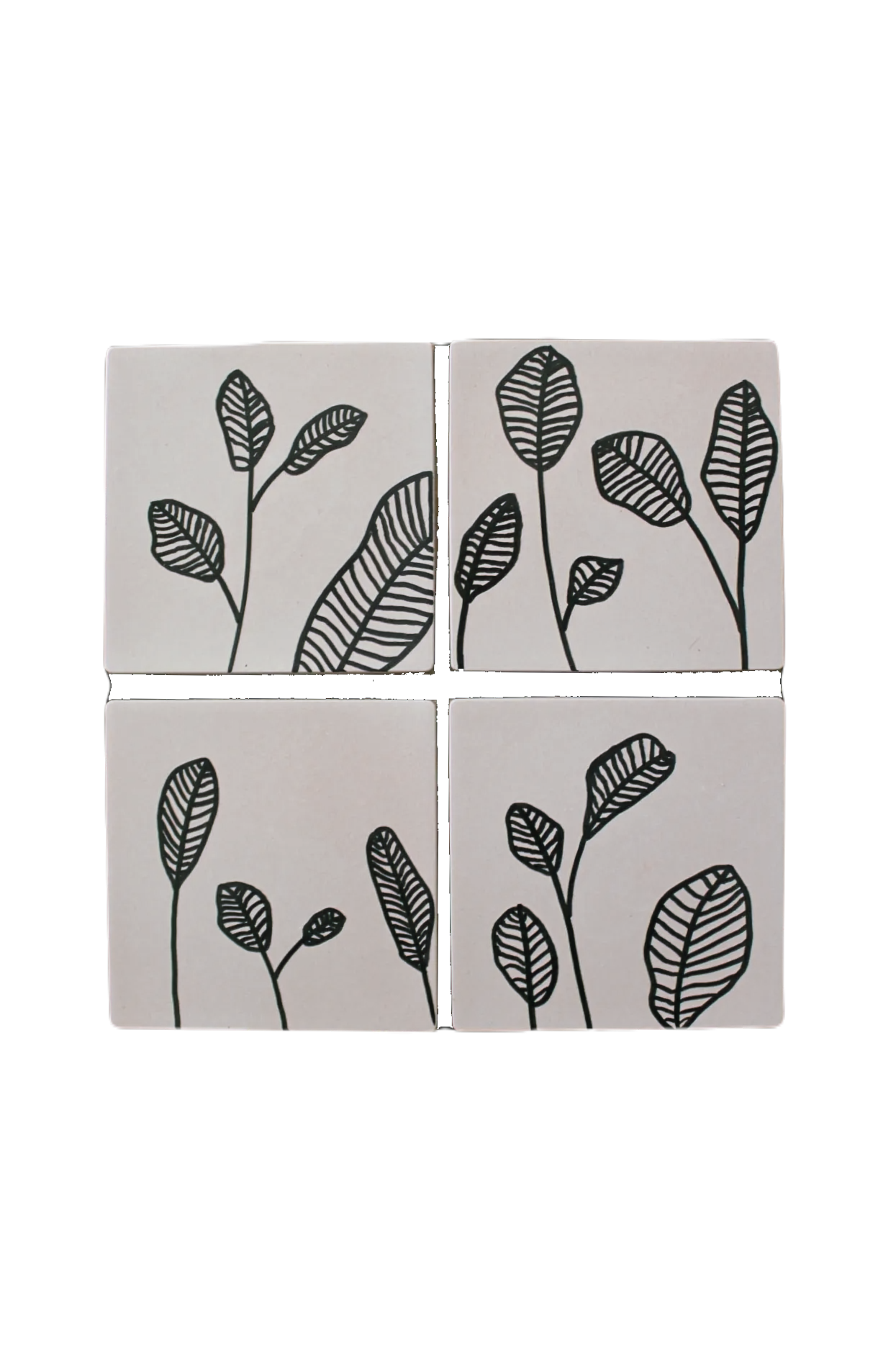 Leafy Coaster Set
