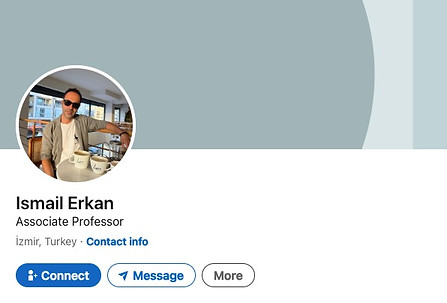 Ismail Erkan _ LinkedIn