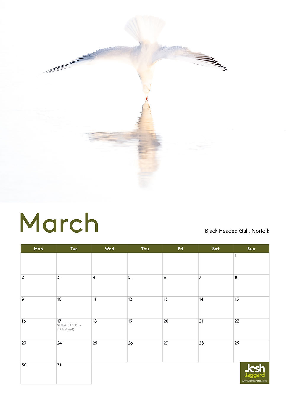 Thumbnail: 2026 Wildlife Calendar - Large A3