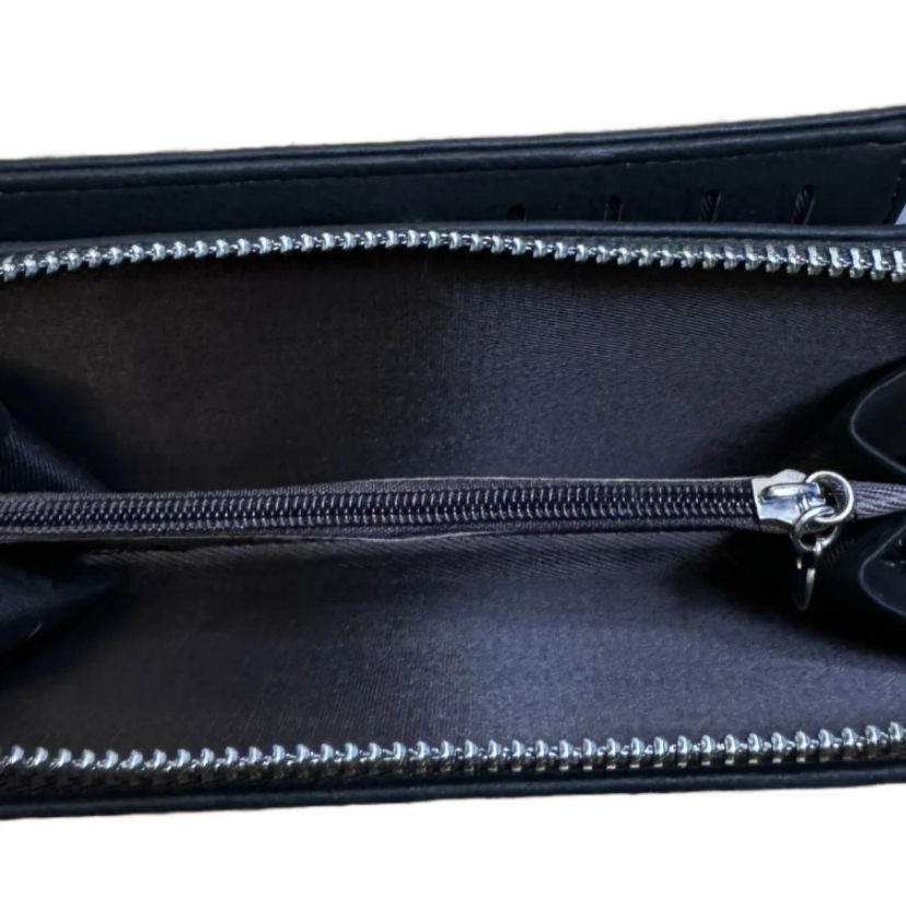 Thumbnail: Medium Nubuck Leather Look Purse