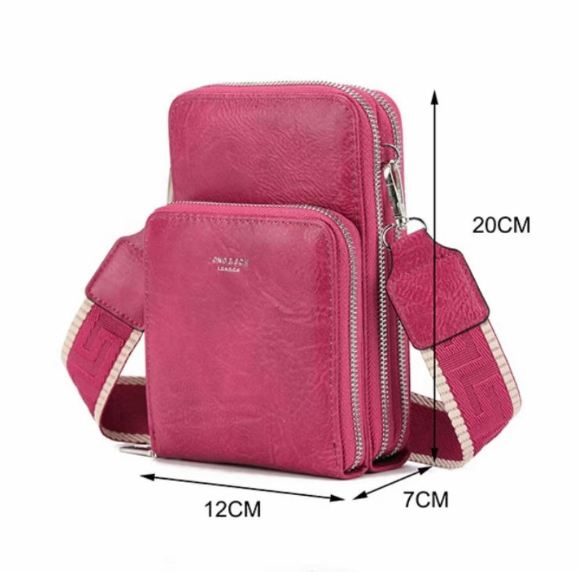 Thumbnail: Multi Compartment Small Crossbody Phone Bag