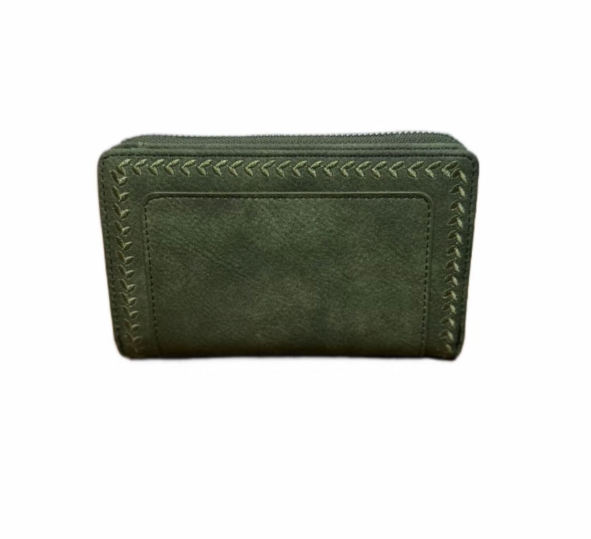 Thumbnail: Medium Nubuck Leather Look Purse