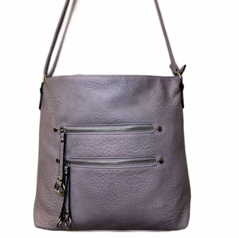 Thumbnail: Crossbody Bag with Zipped Pockets