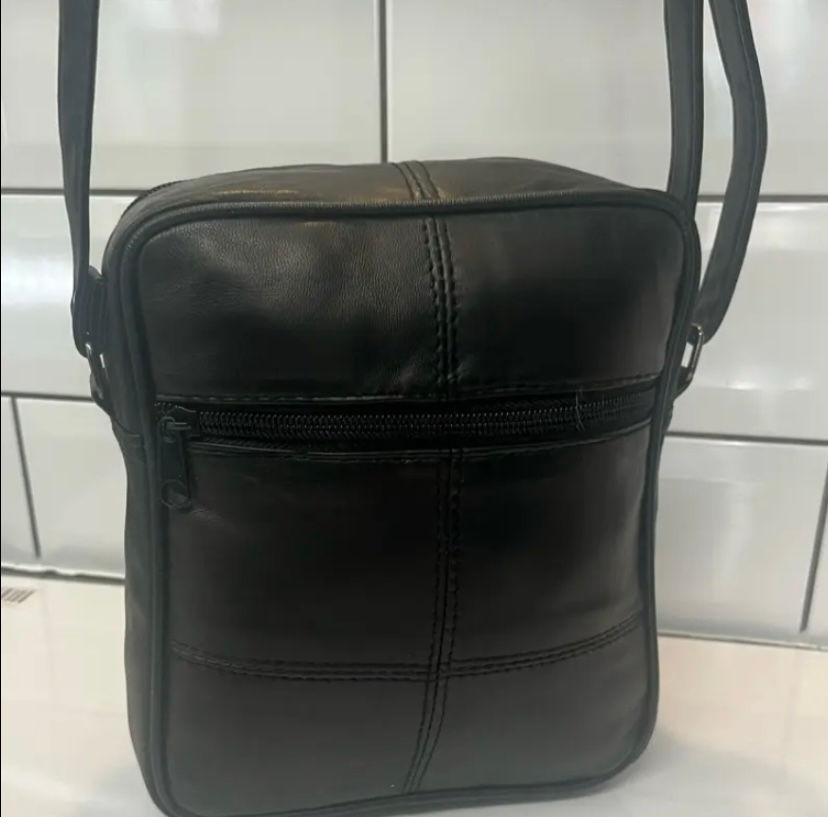 Thumbnail: Nappa Leather Multi Zip Bag