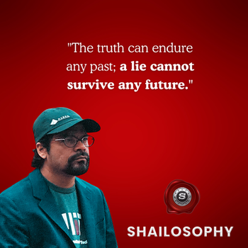 The lifespan of truth...