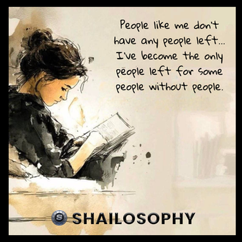 People without people...