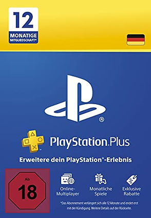 Playstation Plus 1 YEAR 59.99€