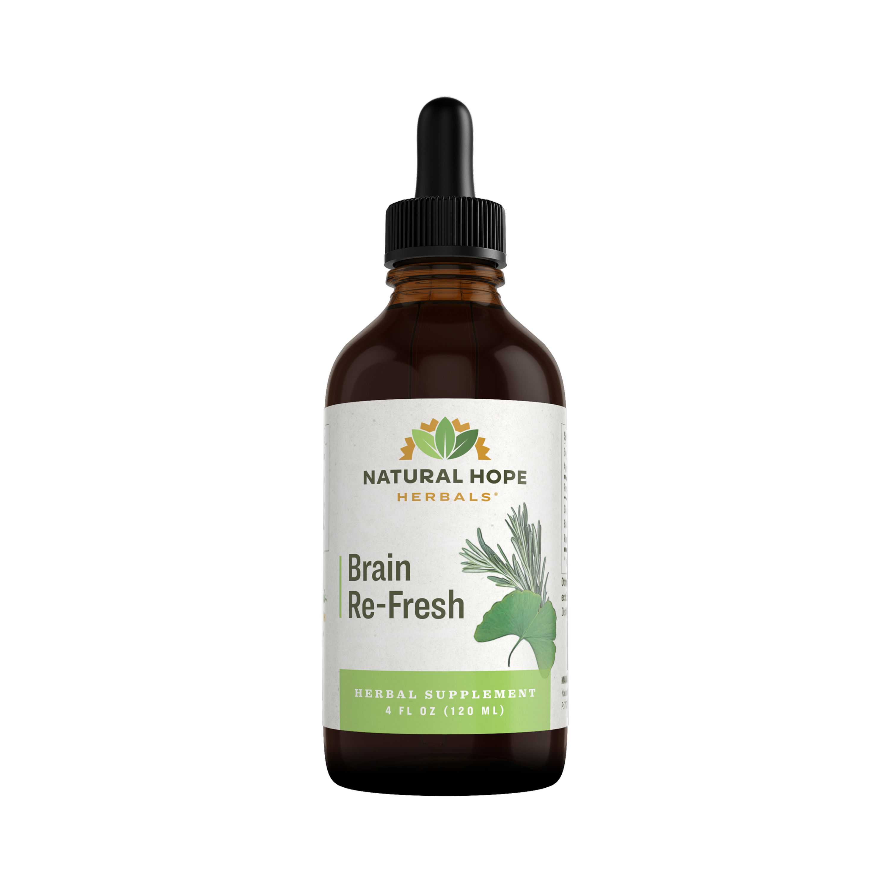 Natural Hope Herbals  Brain Re-Fresh Tincture