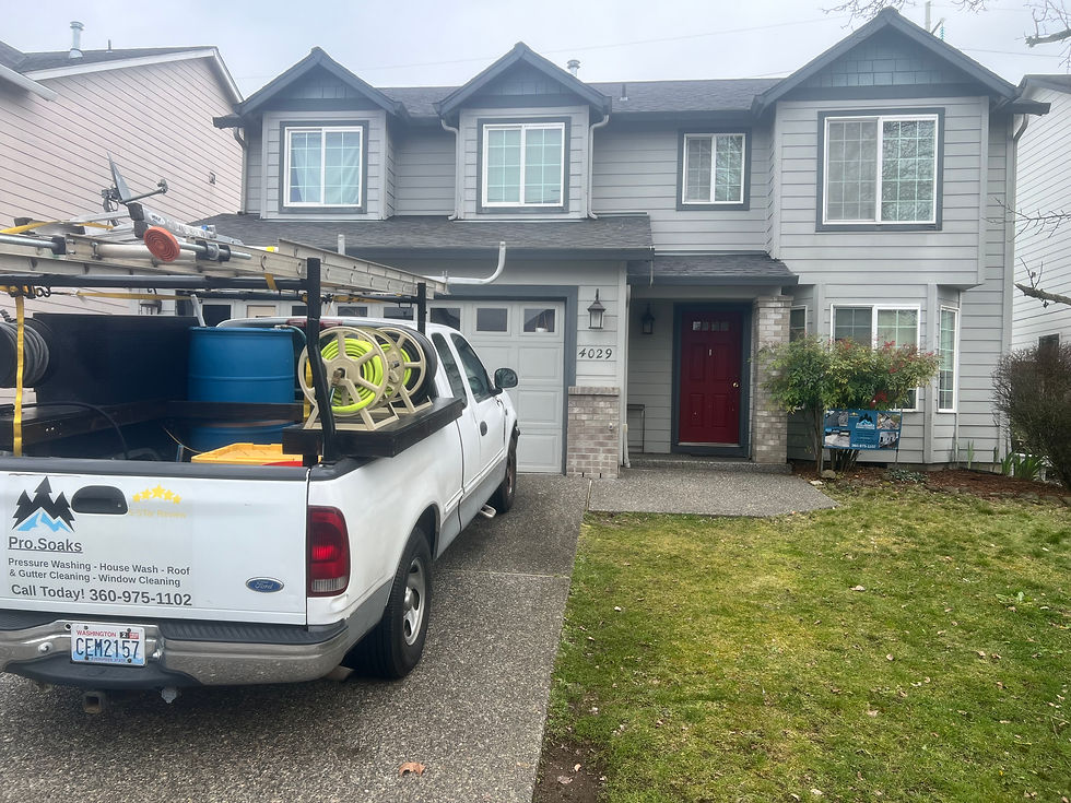 Soft Wash Methods for Different House Materials in Vancouver WA