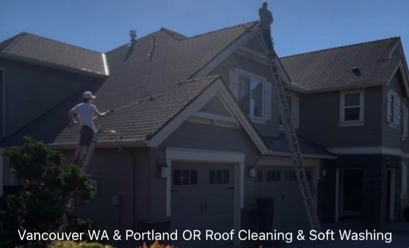 Vancouver WA roof cleaning & soft washing