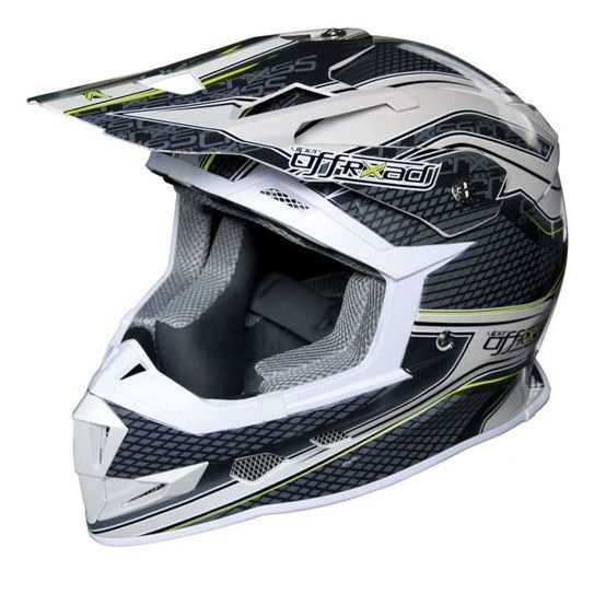 Miniatura: CASCO CROSS VIPER BIANCO by ONE
