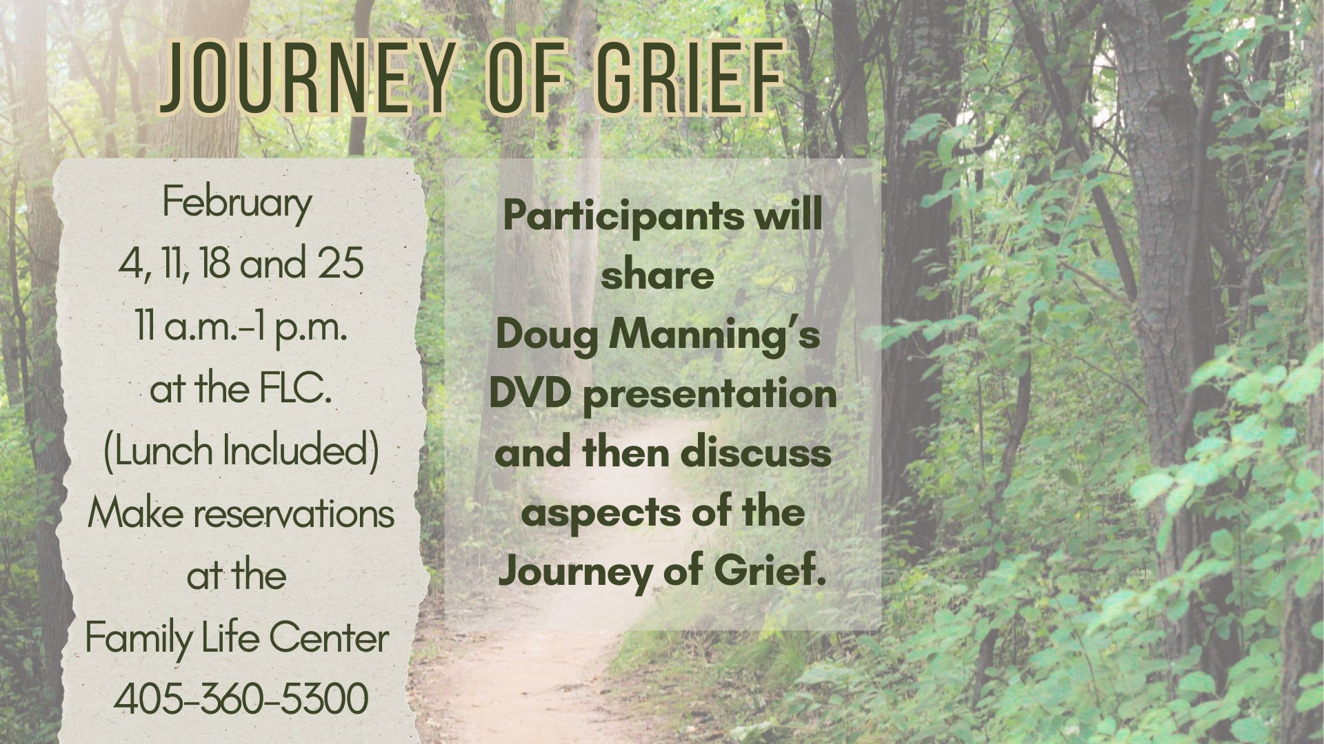 A Journey of Grief | Fbc Norman