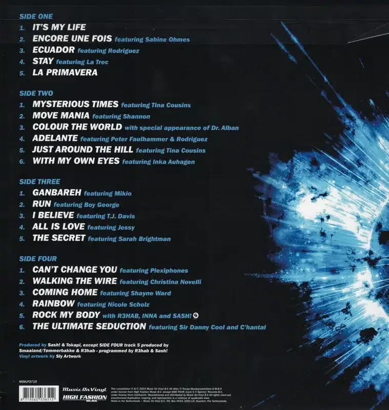 Миниатюра: Sash! Best Of 2LP