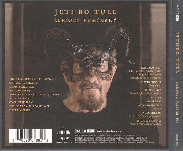 Миниатюра: Jethro Tull Curious Ruminant CD