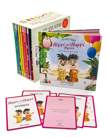 Hippi and Happi Hyena Turn Over a New Leaf | Mr. Hoot's Fables Children's Book Series