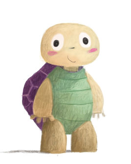 Tullulah Turtle from Mr. Hoot's Fables Children's Book Series