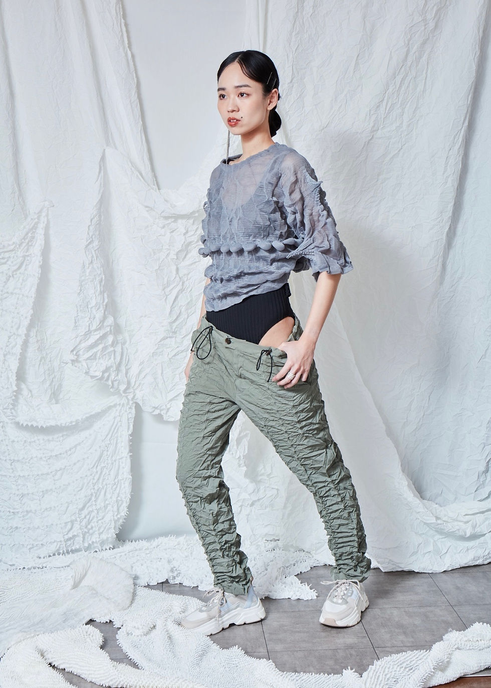 サムネイル： kumo line pants