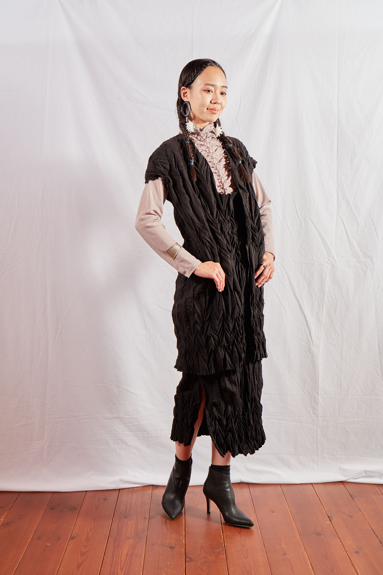 gangi-tatsumaki long vest