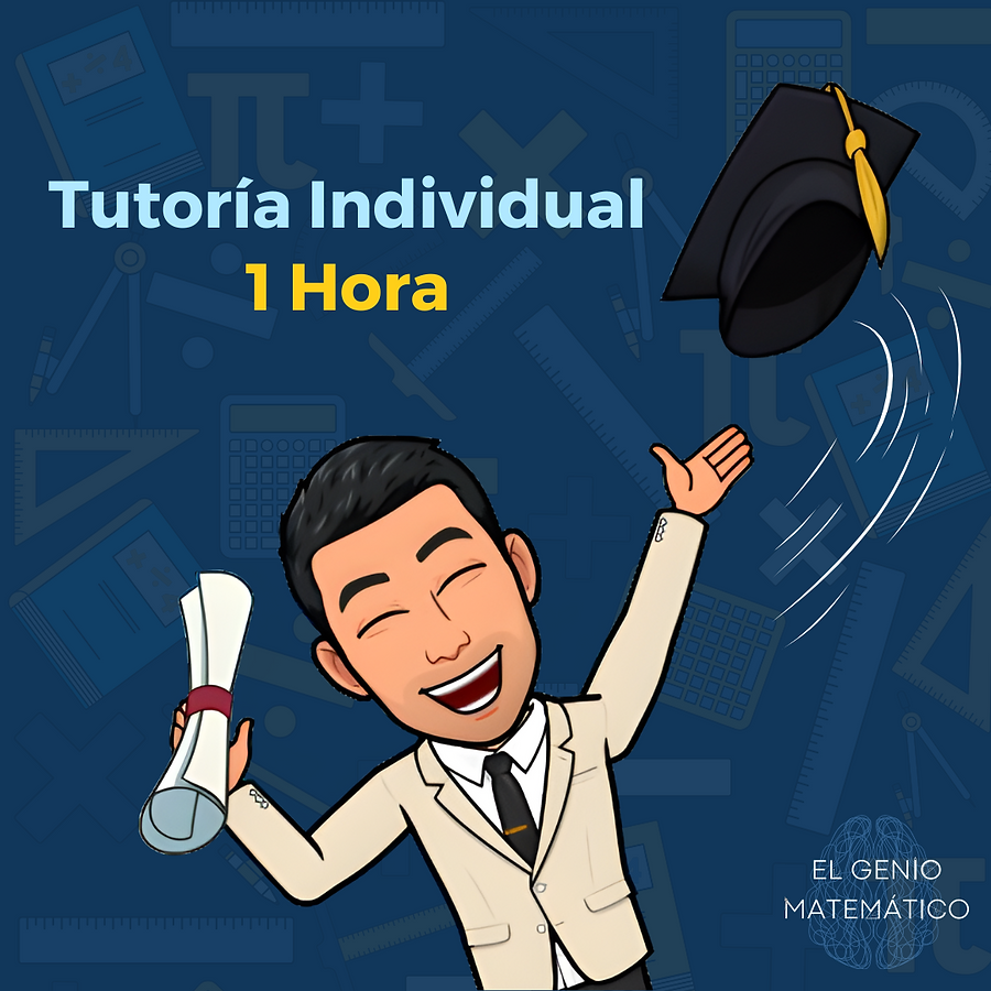 Tutoría Individual de 1 Hora - El Genio Matemático