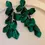 Thumbnail: Creative Colorful Rose Flower Petal Tassal Dangle Earrings