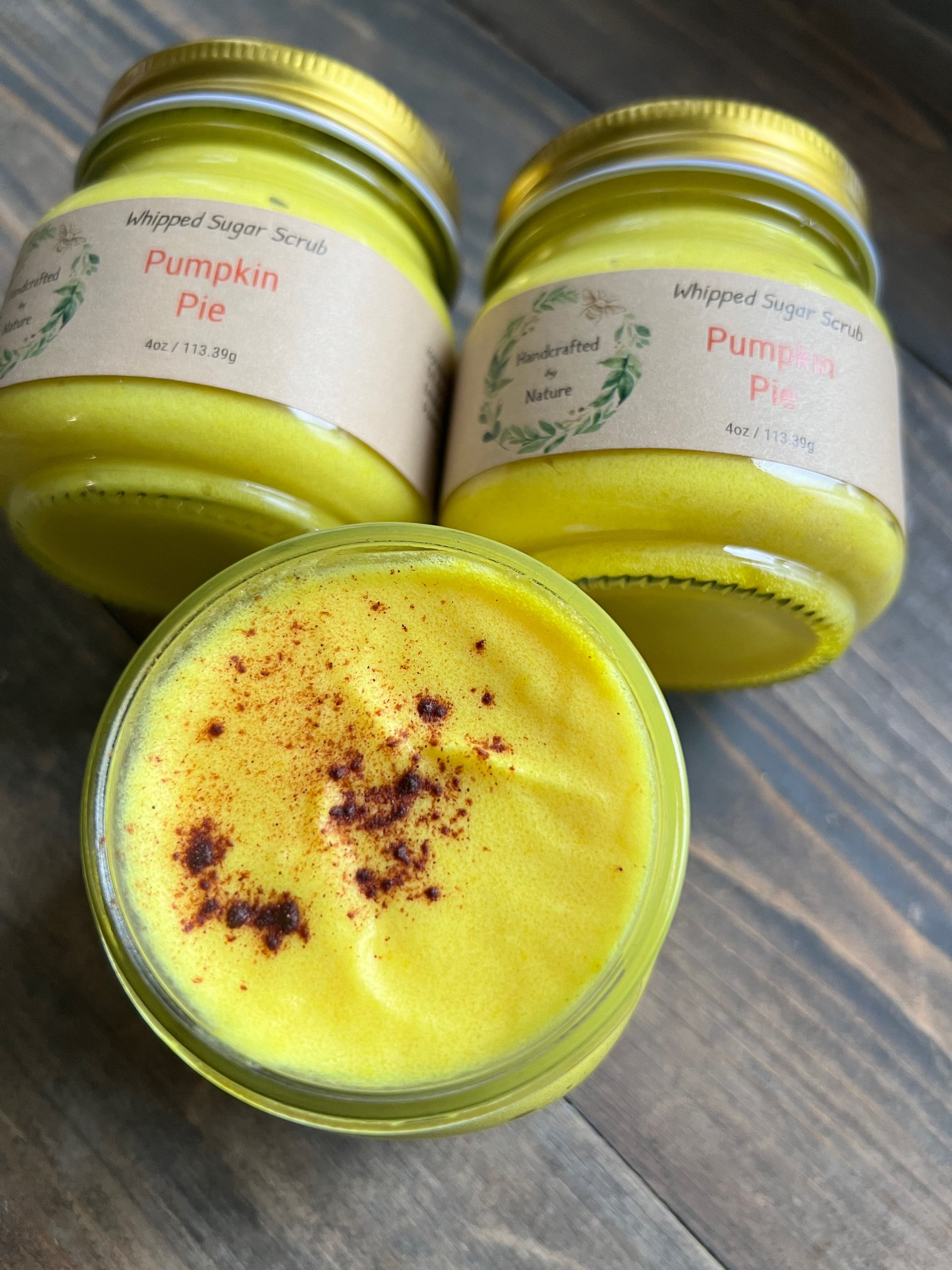 Pumpkin Pie Whipped Sugar Scrub