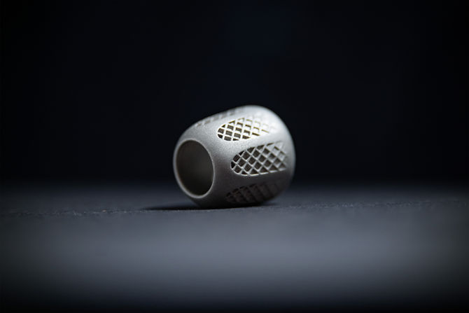 Atlas Tailors Thimble in Stainless Steel Product Photo