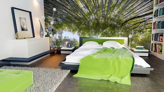 Papier peint CPI Déco forêt de bambous