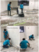 floor grinding works, floor smoothening, floor levelling, floor preparation works, industrial office floor works