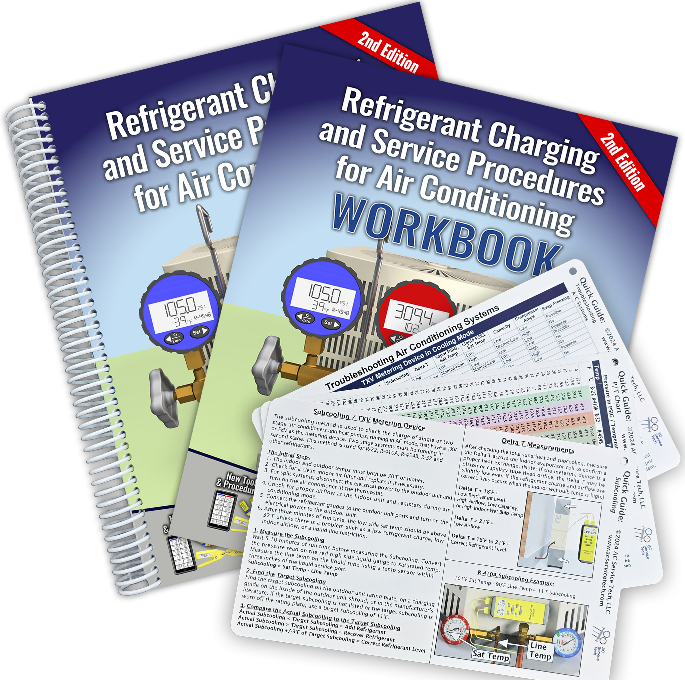 NEW 2nd Edition Refrigerant Paperback/Workbook/Card Combo