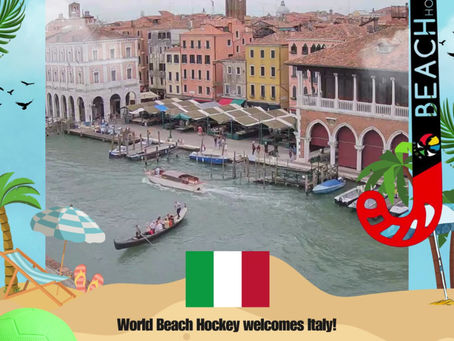 World Beach Hockey is thrilled to welcome Italy