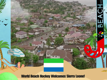 Welcome Sierra Leone to the World Beach Hockey Family! 🇸🇱✨