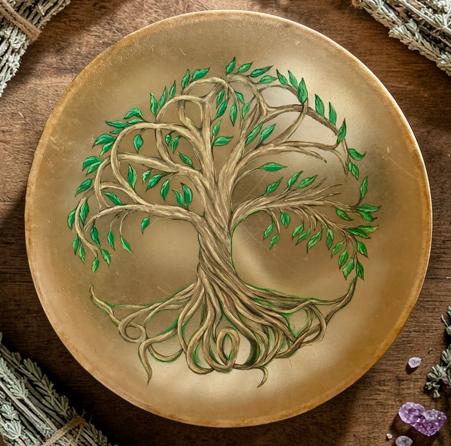 Sjamanendrum Waterbuffel 52 cm Levensboom 