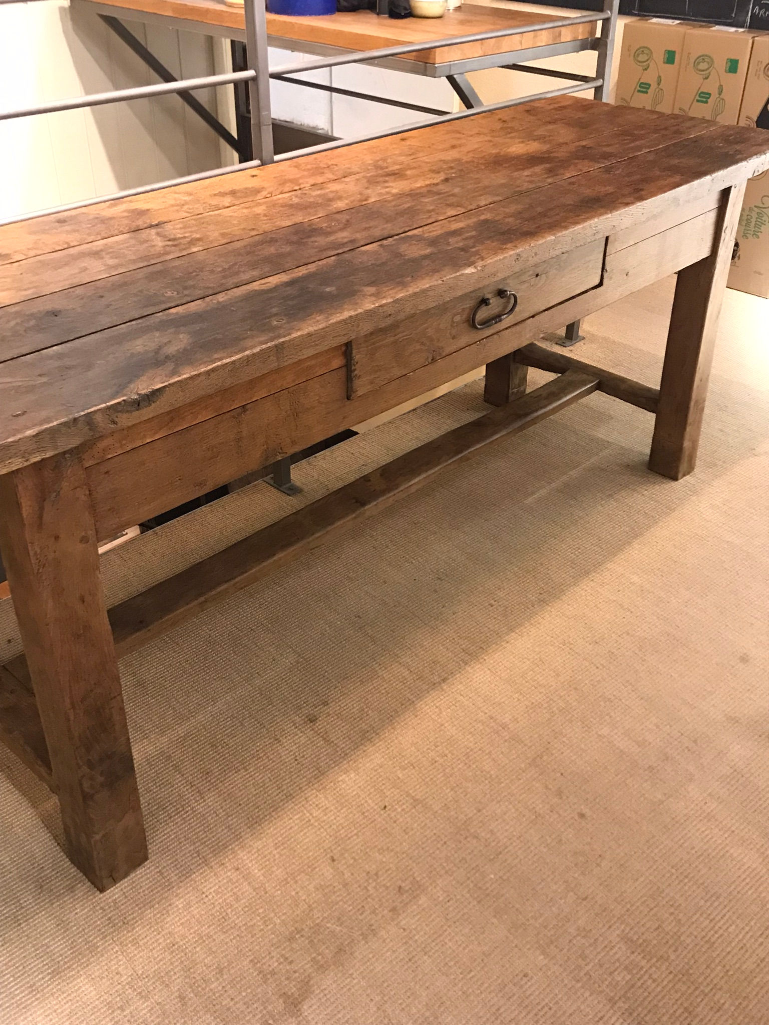 Table de ferme vintage