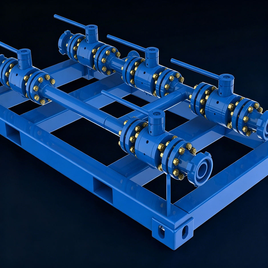 oil-gas-diverter-manifold