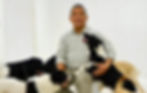 Jojo Isorena and his beloved dogs