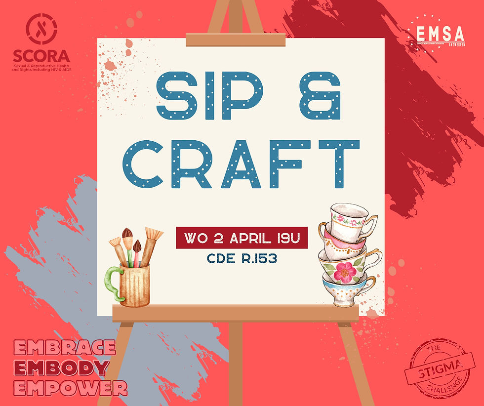 Stigma challenge: Sip & Craft