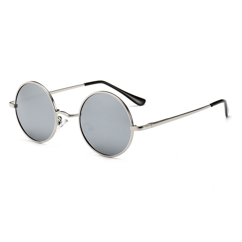 Miniatura: Retro Vintage Round Polarized Sunglasses Men Brand Designer Sun Glasses Women Al