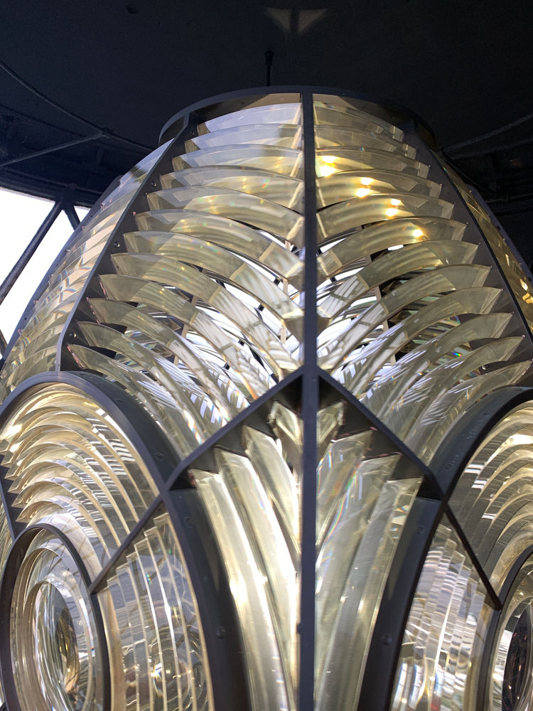 St Catherine's Lighthouse Lens Loaned to the Museum