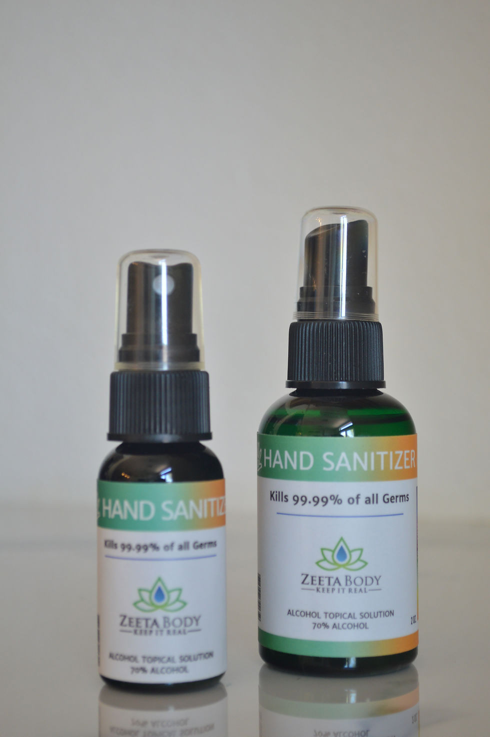Lemongrass hand sanitizer