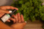 Thumbnail: lady using Lemongrass hand sanitizer