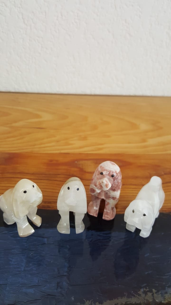 Thumbnail: Marble Onyx Figurines; Puebla State