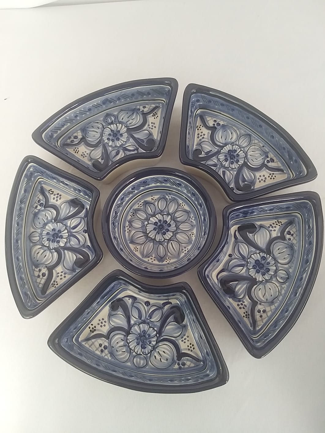 Talavera botanero redondo, Puebla
