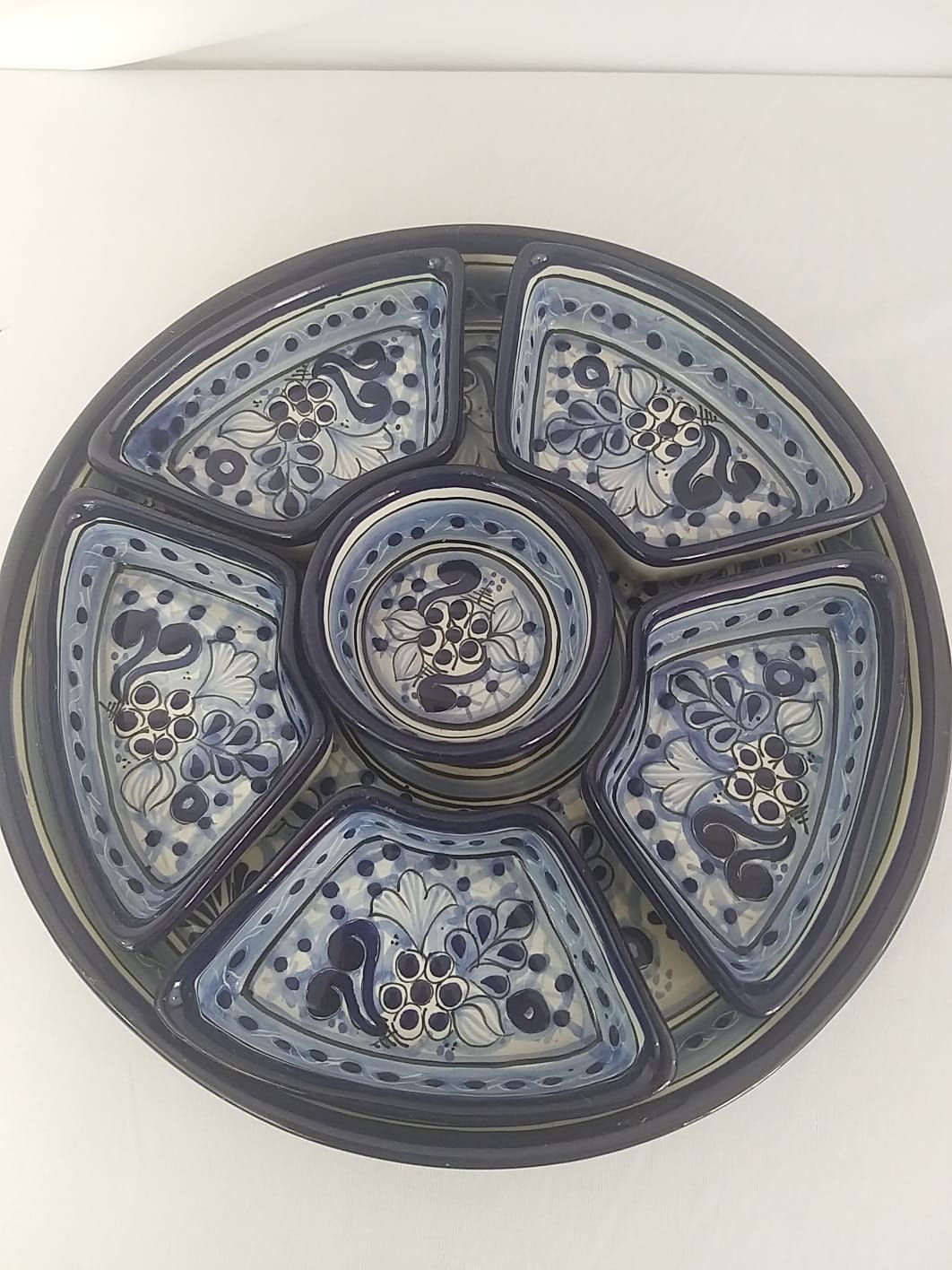 Talavera botanero redondo, Puebla