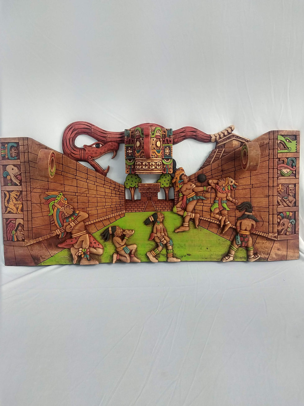 Thumbnail: KIT four pieces: Calendar, Tree of life, Ball game and Snake