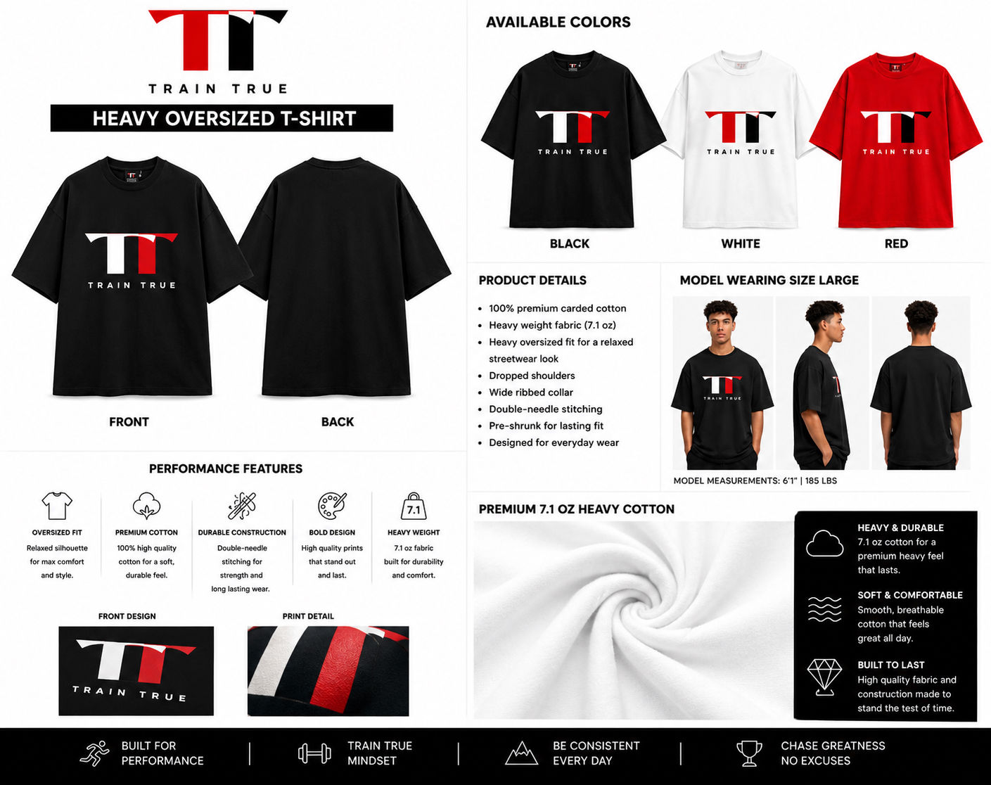 Train True Oversized 