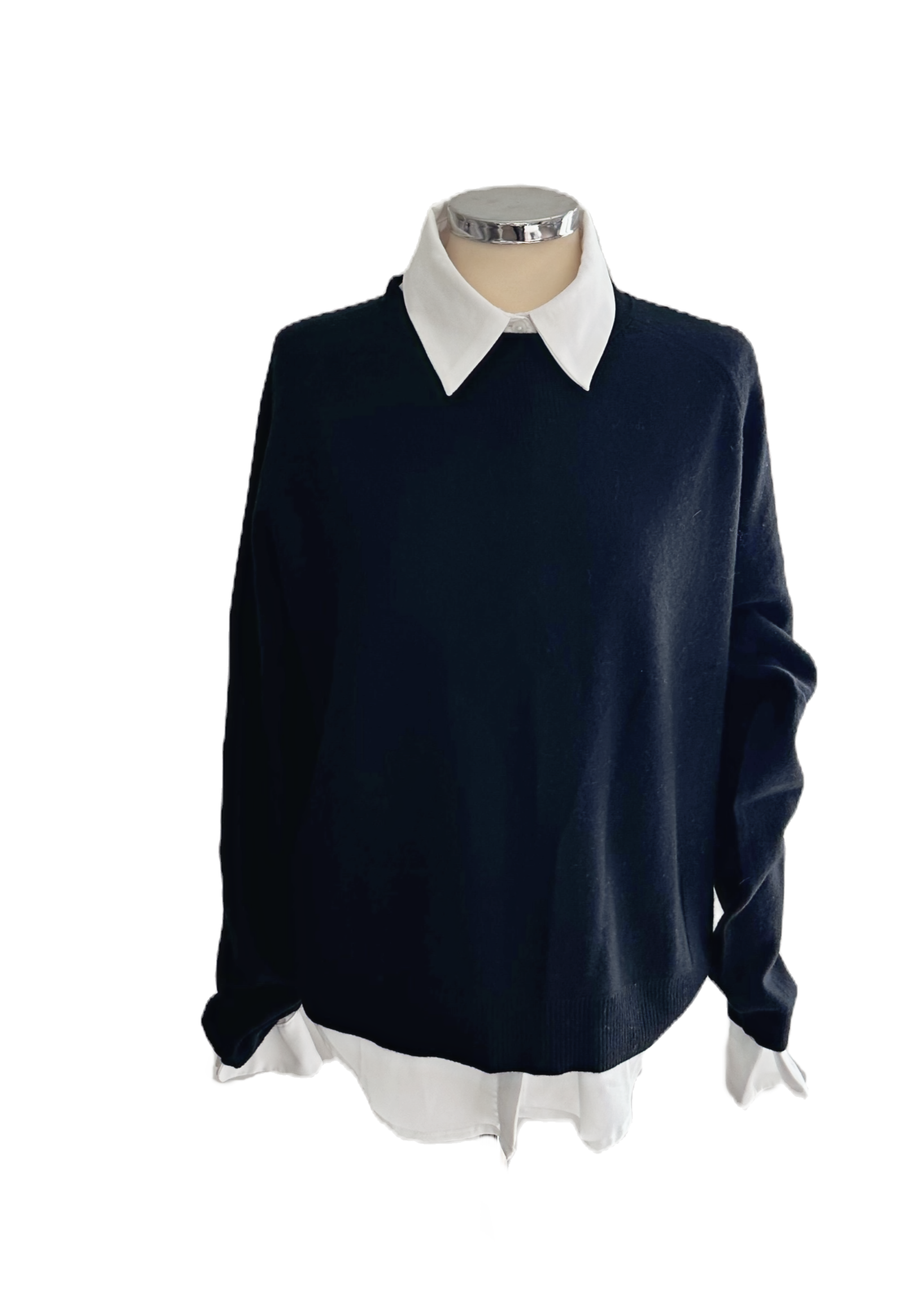 Kashmir tröja Lois - Svart